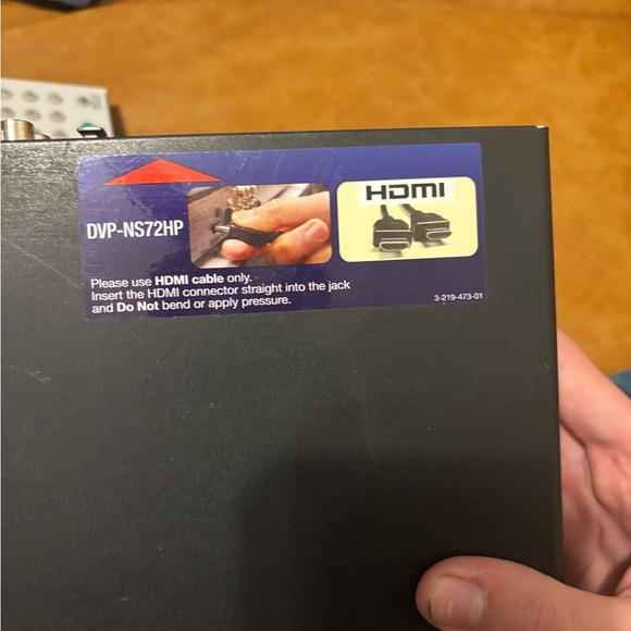 Sony DVP-NS72HP CD DVD Player Black HDMI  1080p Upscale HD Cinema TESTED - Picture 9 of 14